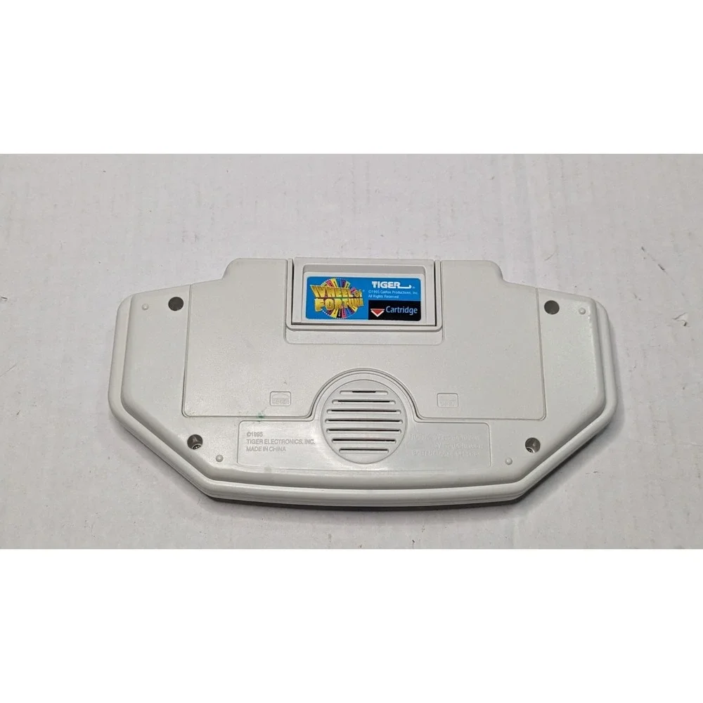 VTG: 1995 Wheel of Fortune Handheld Game Tiger Electronics, Cartridge, Tested
